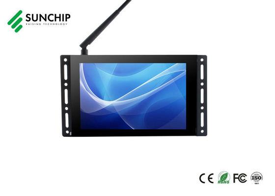 ইন্ডাস্ট্রিয়াল ওপেন ফ্রেম LCD বিজ্ঞাপন প্লেয়ার ডিজিটাল সাইনেজ ডিসপ্লে ওয়াল মাউন্ট করা হয়েছে