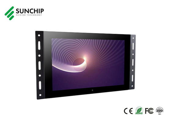 অ্যান্ড্রয়েড নেটওয়ার্ক সংস্করণ ওপেন ফ্রেম LCD বিজ্ঞাপন প্রদর্শন মেটাল কেস WIFI LAN সহ