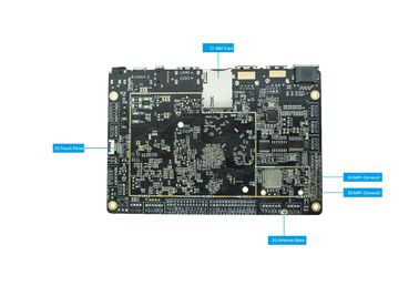 রকচিপ RK3399 4K lvds edp রেজোলিউশন 1080P 4GB DDR 32GB EMMC এমবেডেড সিস্টেম বোর্ড হেক্সা-কোর ওয়াইফাই এআরএম বোর্ড